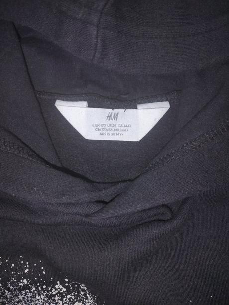 Chlapecká mikina s kapucí h&m 170 gamepad, h&m,170