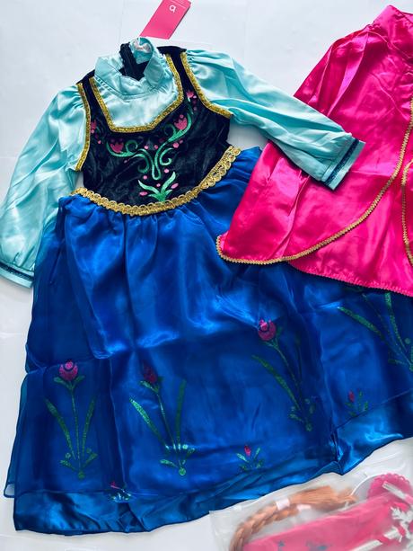 An24/ kostým anna frozen - v.7/8 let,