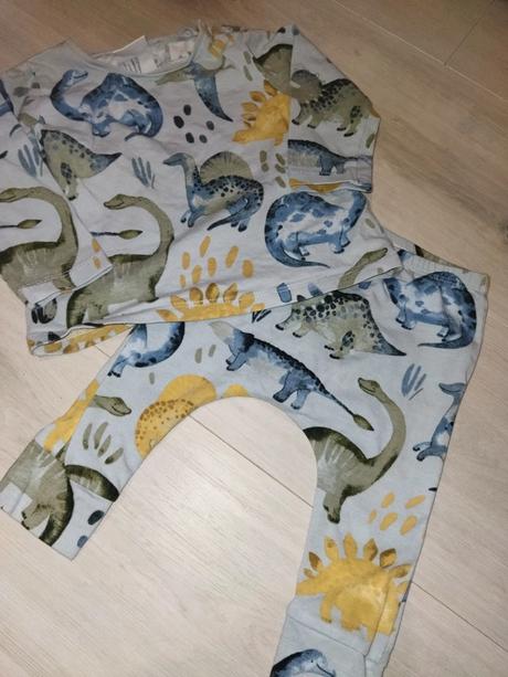 Komplet tričko + legíny s dinosaury 68 next, next,68