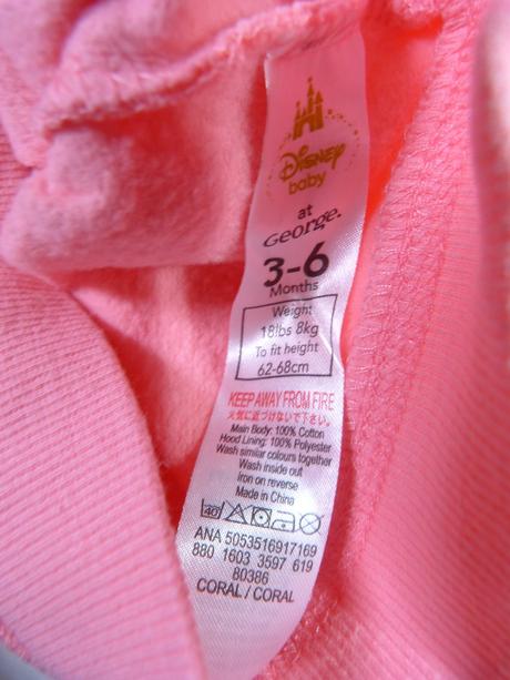 George mikinka s mínnie vel. 68, george,68