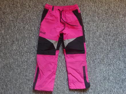Zateplené kalhoty růžové, vel. 104, grace,104