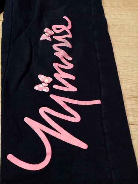 Tepláky minnie vel. 122, disney,116