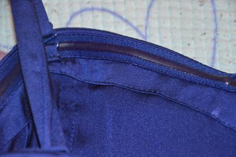 Modré nejen společenské šaty 38/40, h&m,38