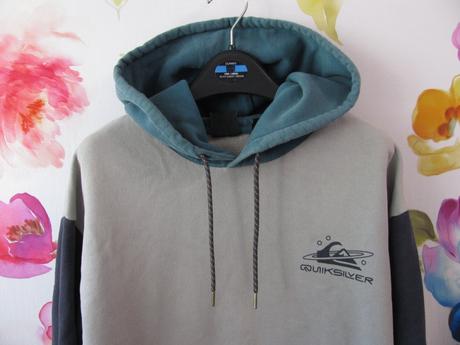 Chlapecká, pánská mikina s kapucí, quiksilver,s