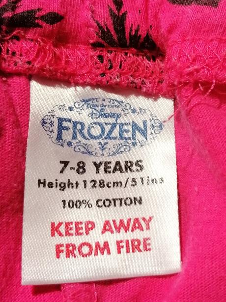 Bavlněné pyžamové kalhoty vel 128, disney,128