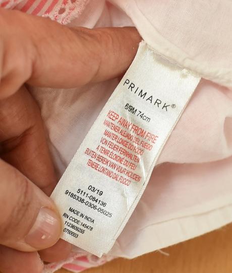 Šaty vel. 6 - 9 m, primark,74