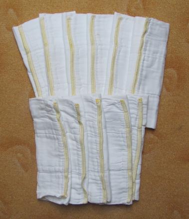 Vícevrstvé plenky xkko newborn, kikko/xkko,2 kg - 6 kg