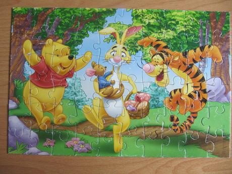 Puzzle - medvídek pú, 