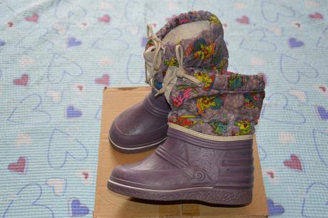 Oteplené gumáčky, bufíky, zimní boty, 27