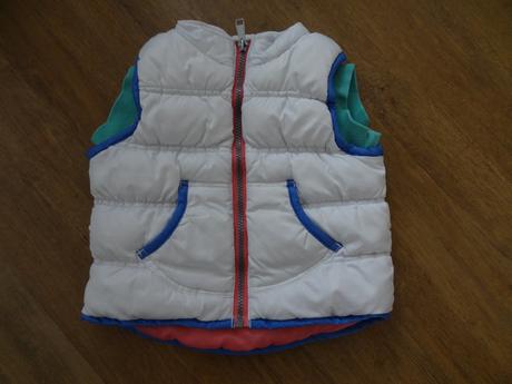 Bílá vesta vel.98, mothercare,98