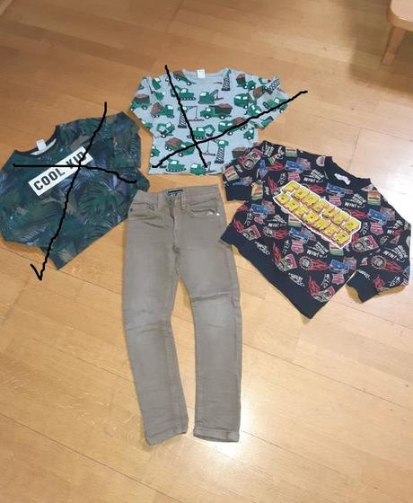 Mix oblečení pro kluka, zara,110