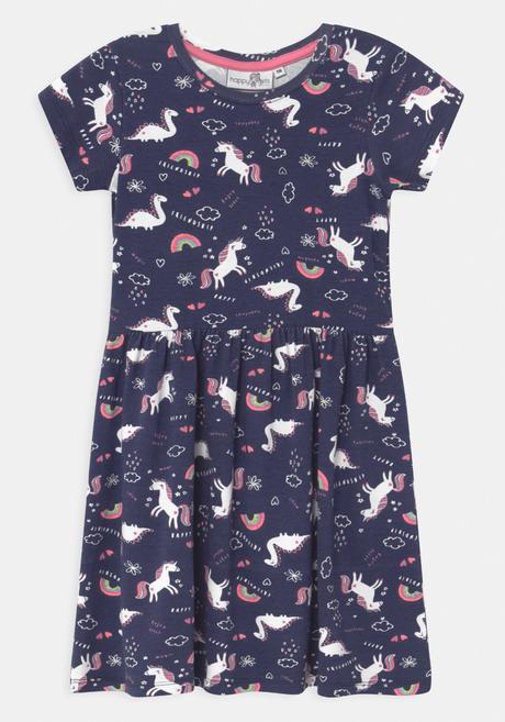 Jednorožčí šaty happygirls, 110