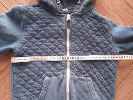 Modrá teplejší mikina zn. cool club, vel. 140, coolclub,140