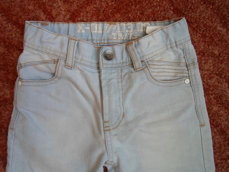 Modré kraťasy kraťásky šortky, dopodopo,122