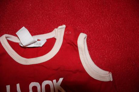 Klučičí tílko nápis vel. 62 - 68, h&m,62
