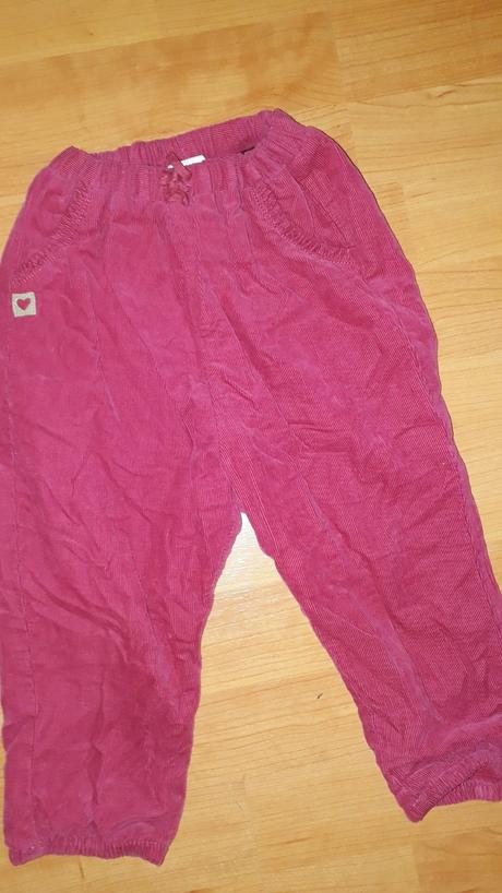 Kalhoty dívčí, h&m,92
