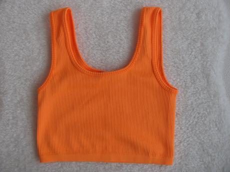 Dámské, dívčí žebrované crop top tričko, 32