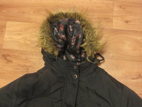 Tmavě modrá zimní bunda, takko,48