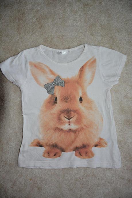 Trička 4-5 let - winx, zajíček, kočka, george,110
