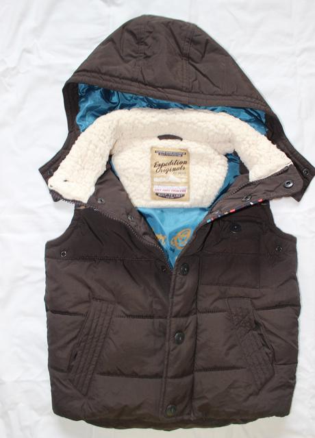 Bi9. luxusní podzimní vesta 4-5 let, next,110