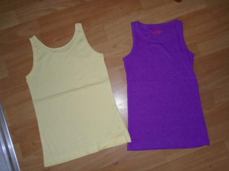 Tílko tričko žluté vel 8/9 l, primark,128 / 134