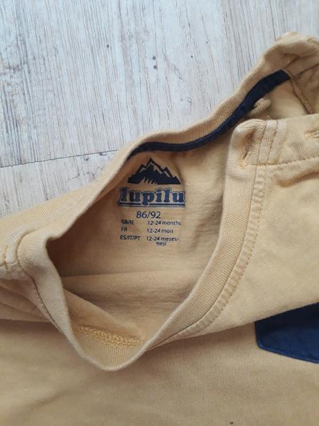 Tricko dlouhy rukav 86/92 lupilu, lupilu,86