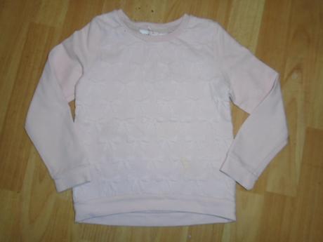 Mikina tričko mašličky 4-6 l 120 h&m, h&m,116