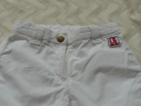 Bile 3/4 kalhoty - kratasy 110 h&m, h&m,110