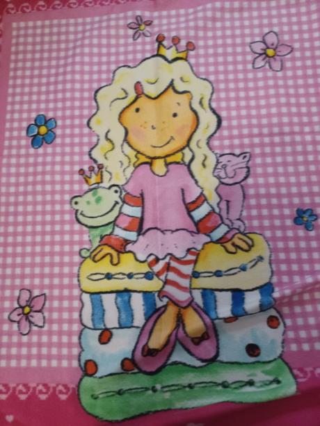 Fleesová velká deka s princeznou, 