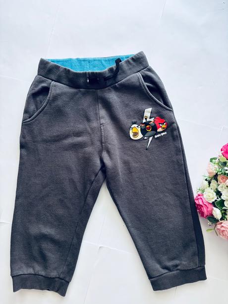 K1/ tepláky 3/4 délky - v.134, h&m,134