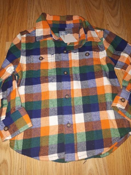 Kostkovaná košile gap 92-98, gap,92