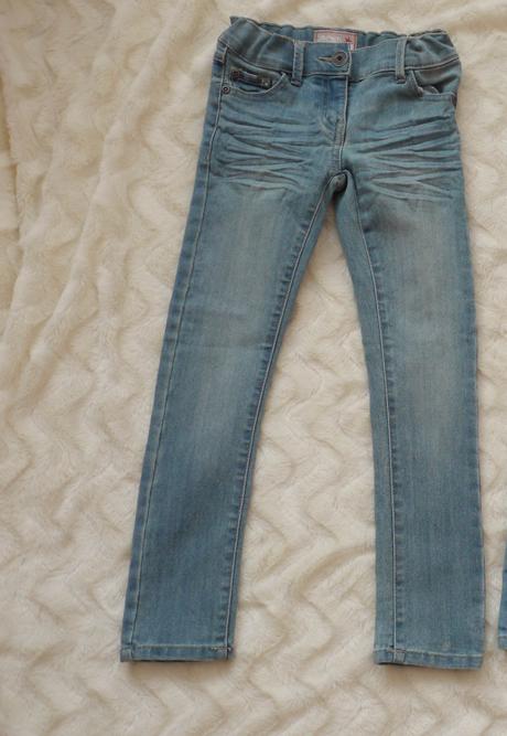 Dziny svetle modre vel.116, 116