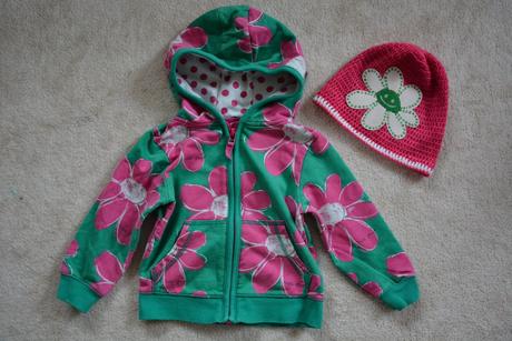 Kytkatá mikina s čepkou, next,98