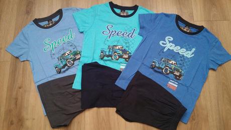 Pyžamo letní krátké 128,134,140,146,152,158,164, 128 - 164