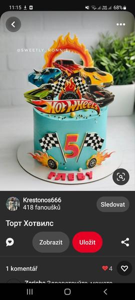 Jak připravit hladký a zabarvený krém na dort?