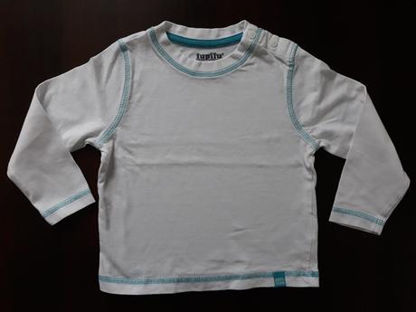 Bílé tričko v.86/92, lupilu,86