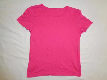 Bavlněné sytě růžové tričko, 122