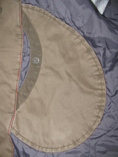 Pánský zimní 3/4 khaki kabát,bunda esprit, esprit,xl