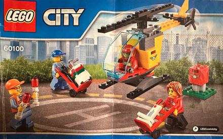 Lego city letiště začátečnická sada 60100,