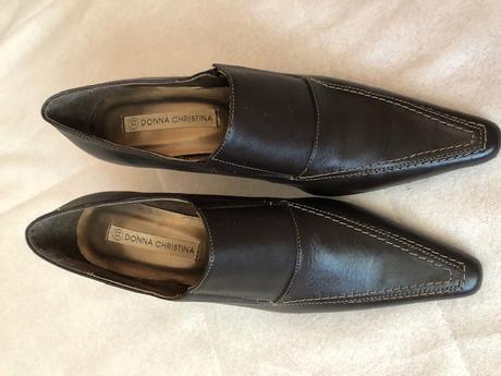 Hnede kotnickove boty spicate 37, 37