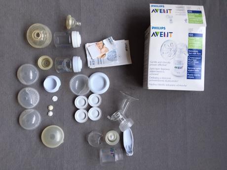 Avent odsávačka mateřského mléka, 