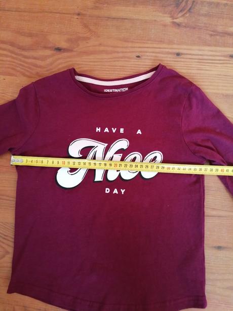 Tričko s dlouhým rukávem vel.134/140, 134