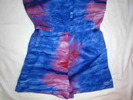 Nádherný modrofialkový overal, young dimension,152