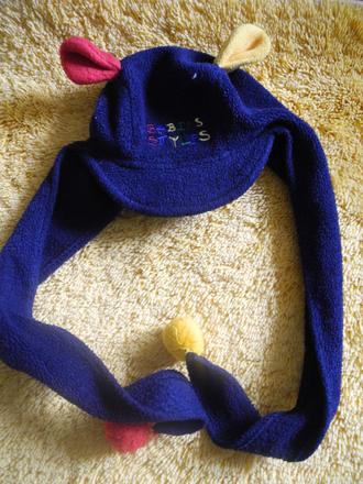 Fleesová čepice s šálou, 86