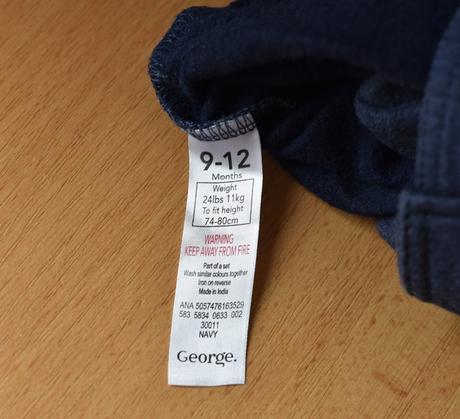 Tepláky vel. 9 - 12 m, george,80