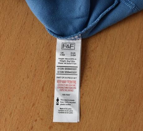 Tričko vel. 3 - 6 m, f&f,68