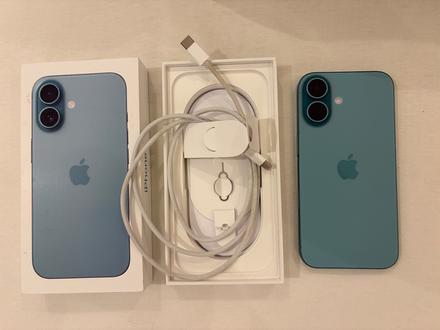 Iphone 16 128gb modrozelená -, apple