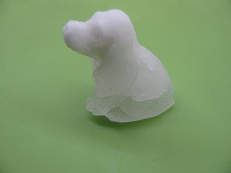 Silikonová forma-sedící pejsek, 