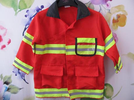 Kostým na karneval-blůza hasič, 
