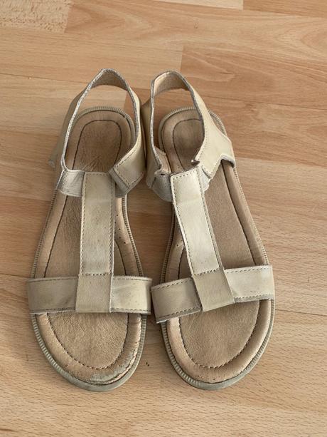 Kožené botičky & sandálky magic lady vel. 34, 34